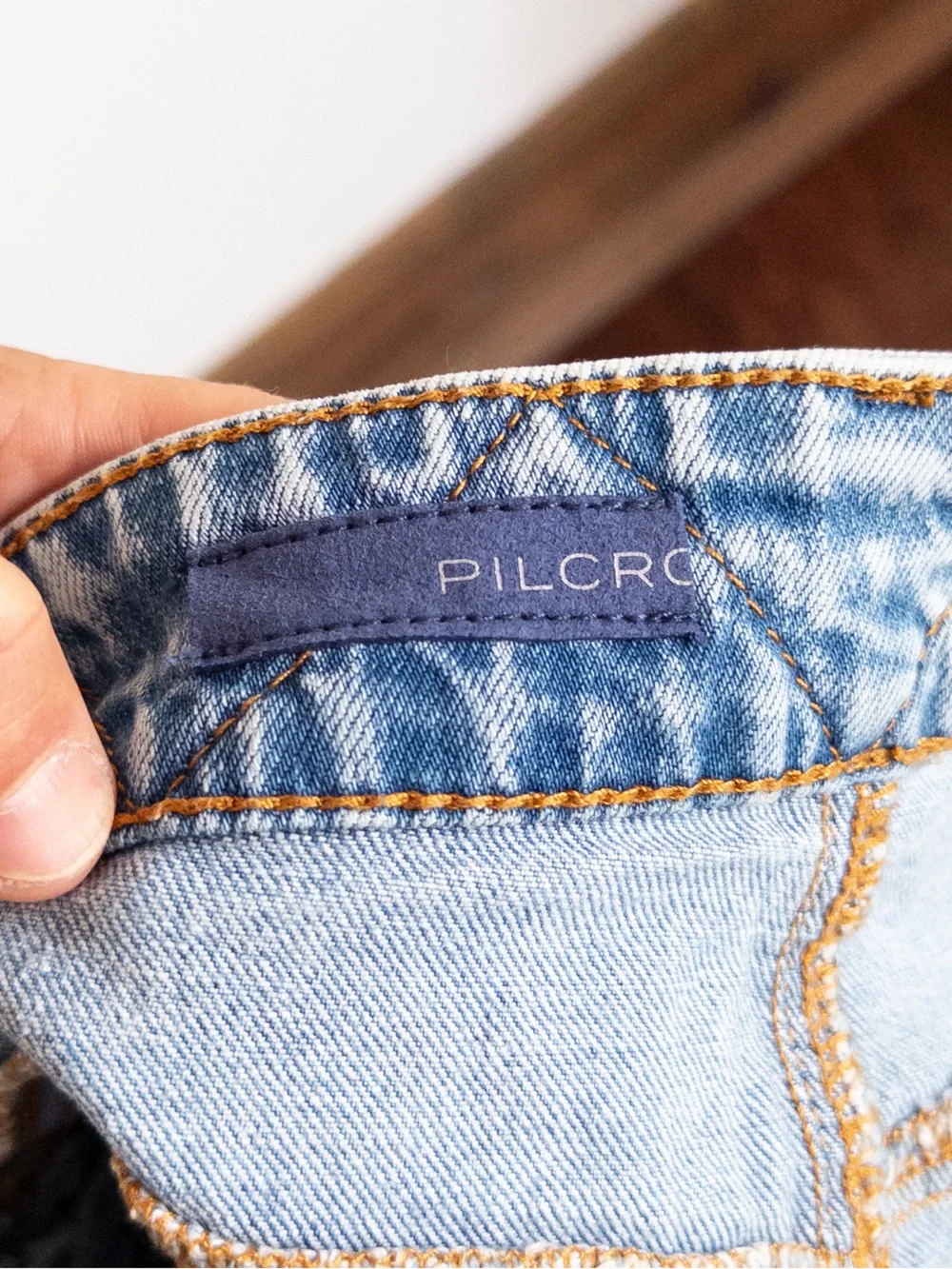 Anthropologie pilcro crossover